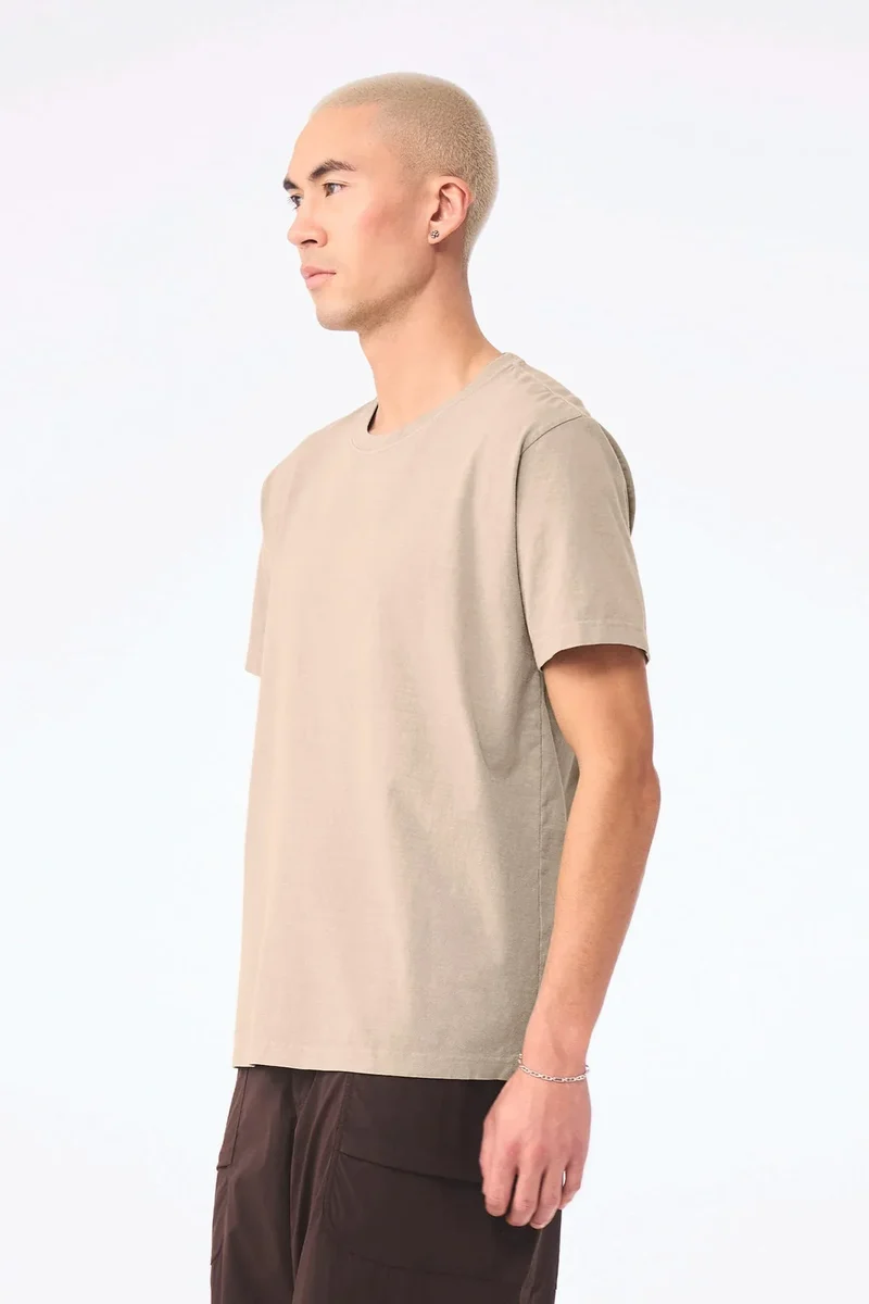 BE4810GD - T-shirt délavé épais unisexe