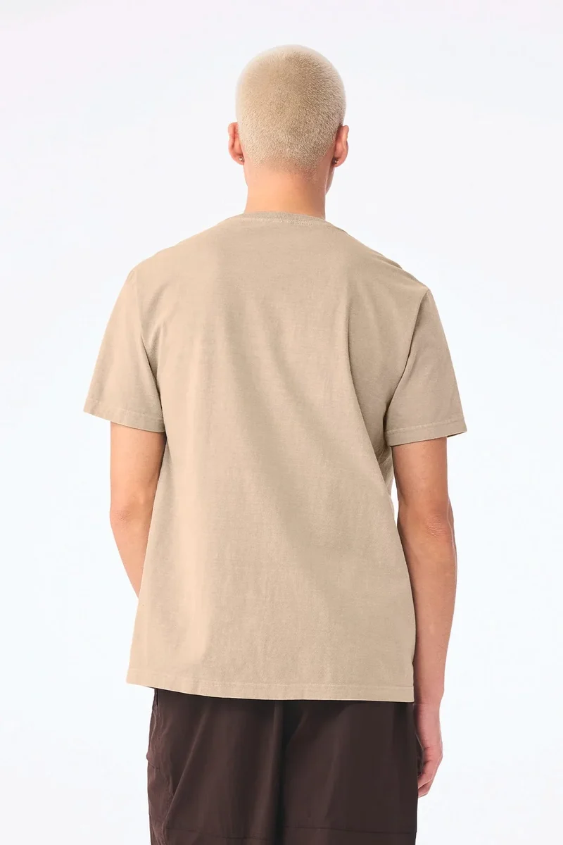 BE4810GD - T-shirt délavé épais unisexe
