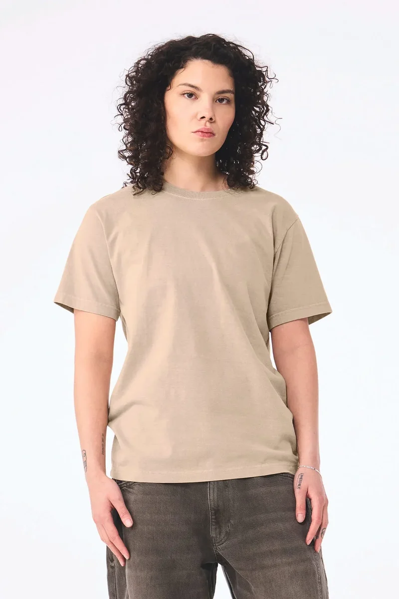 BE4810GD - T-shirt délavé épais unisexe