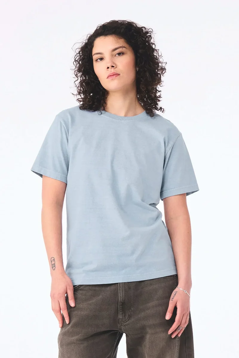 BE4810GD - T-shirt délavé épais unisexe