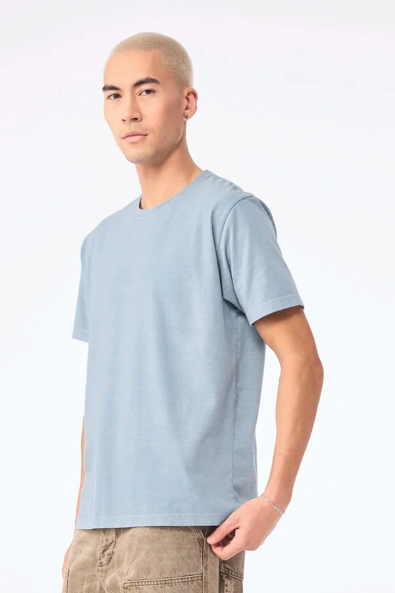 BE4810GD - T-shirt délavé épais unisexe