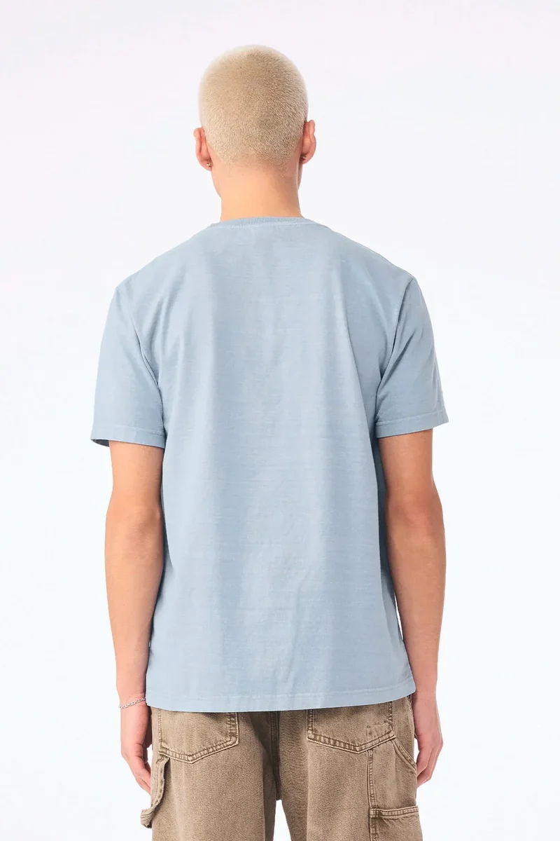 BE4810GD - T-shirt délavé épais unisexe