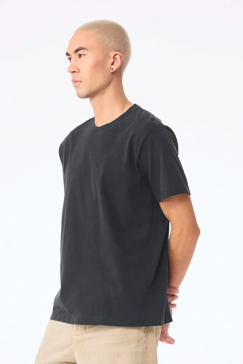 BE4810GD - T-shirt délavé épais unisexe