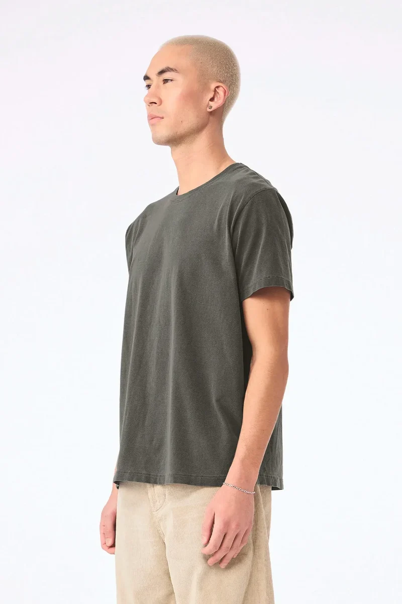 BE4810GD - T-shirt délavé épais unisexe