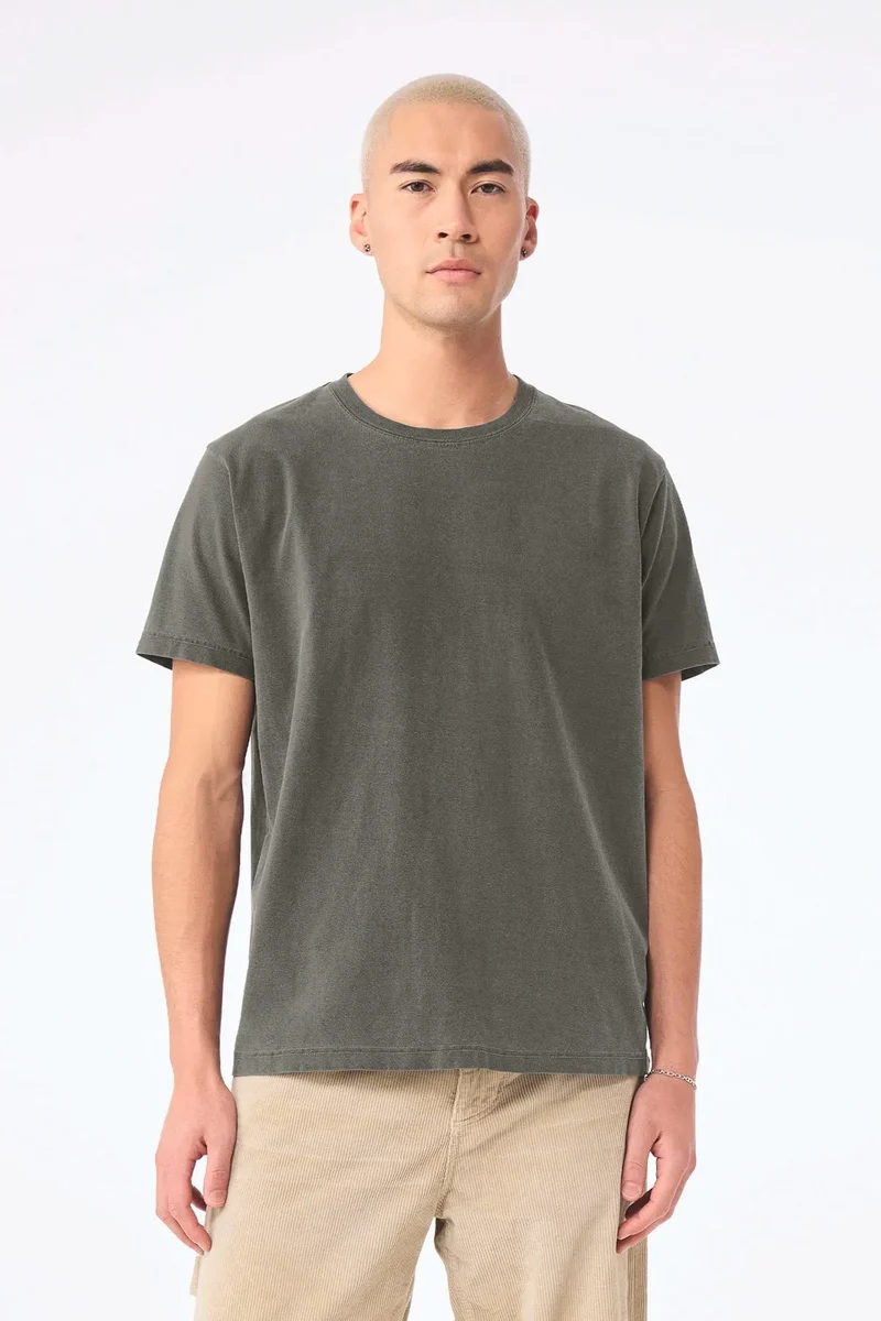BE4810GD - T-shirt délavé épais unisexe