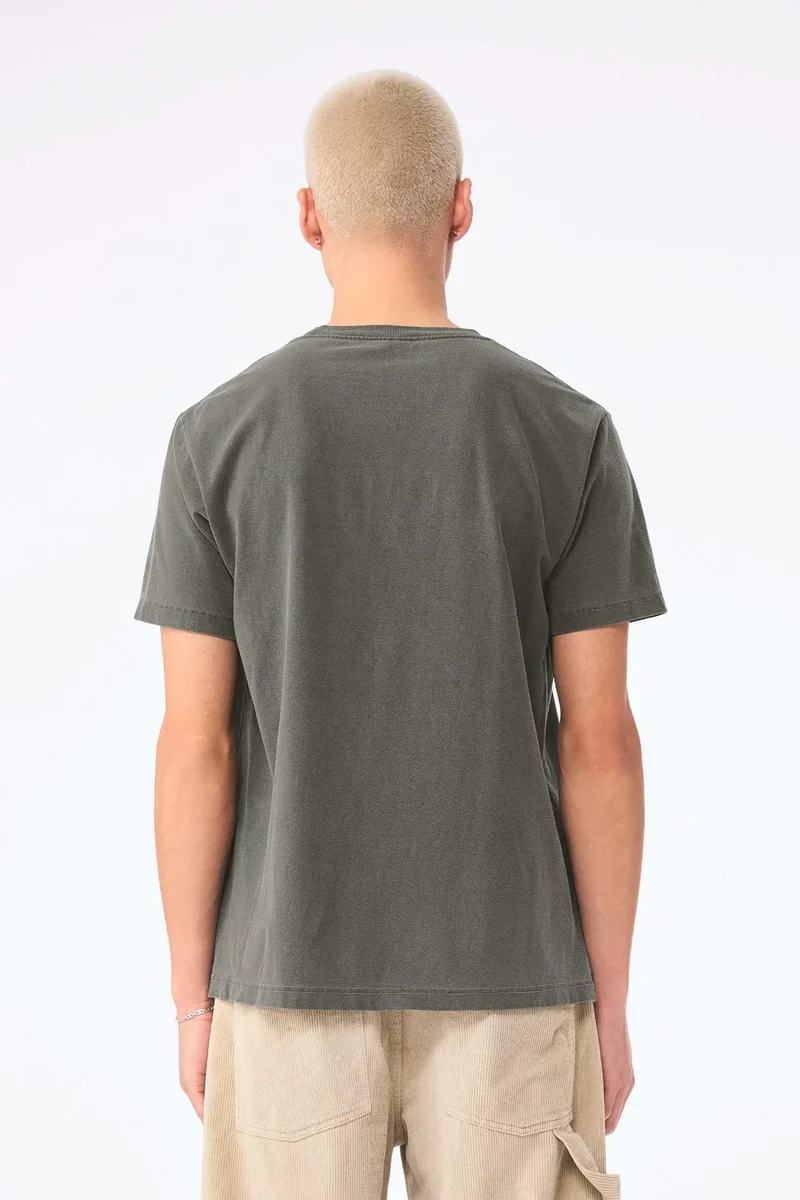 BE4810GD - T-shirt délavé épais unisexe