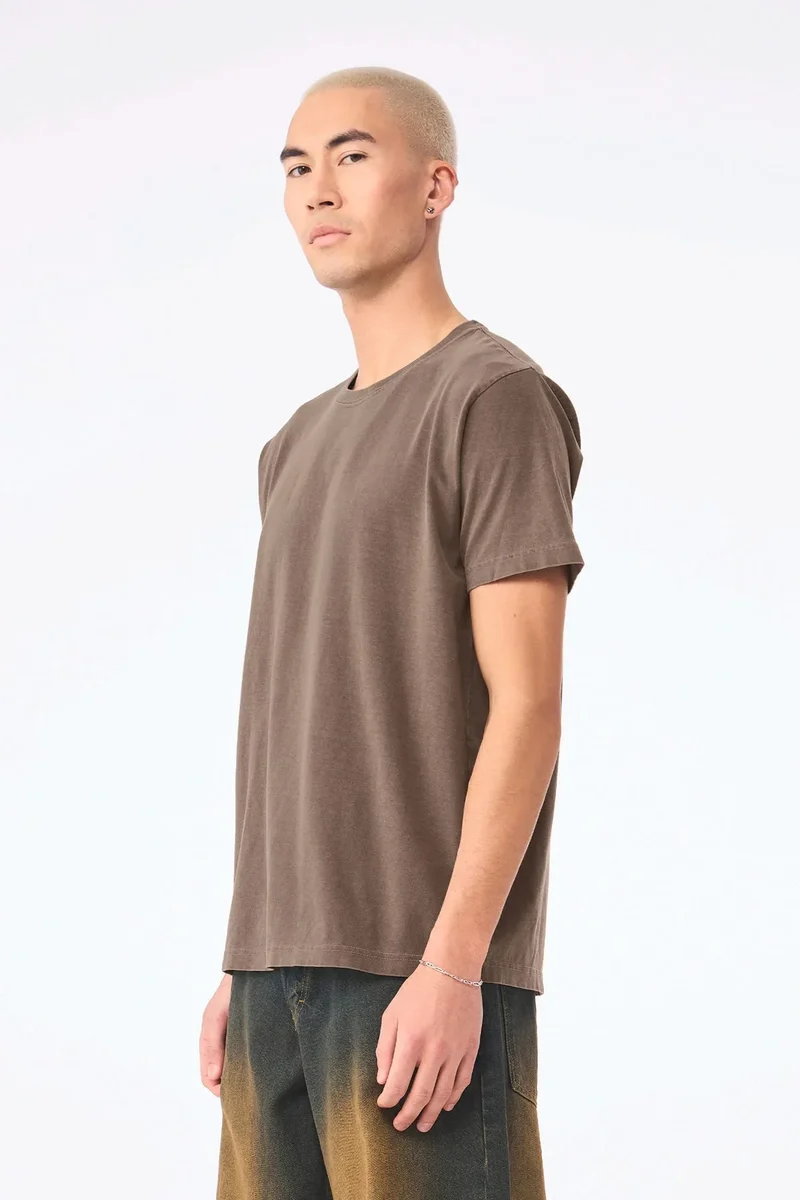 BE4810GD - T-shirt délavé épais unisexe