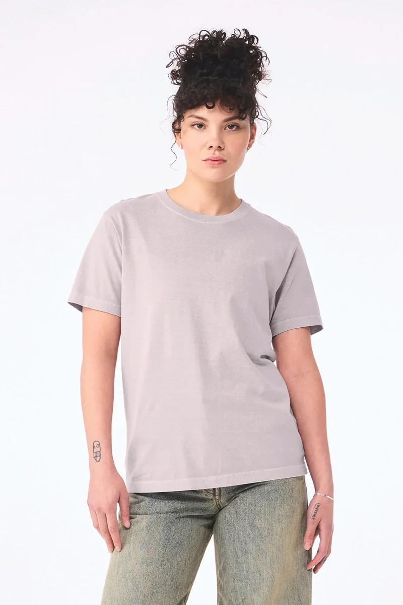 BE4810GD - T-shirt délavé épais unisexe