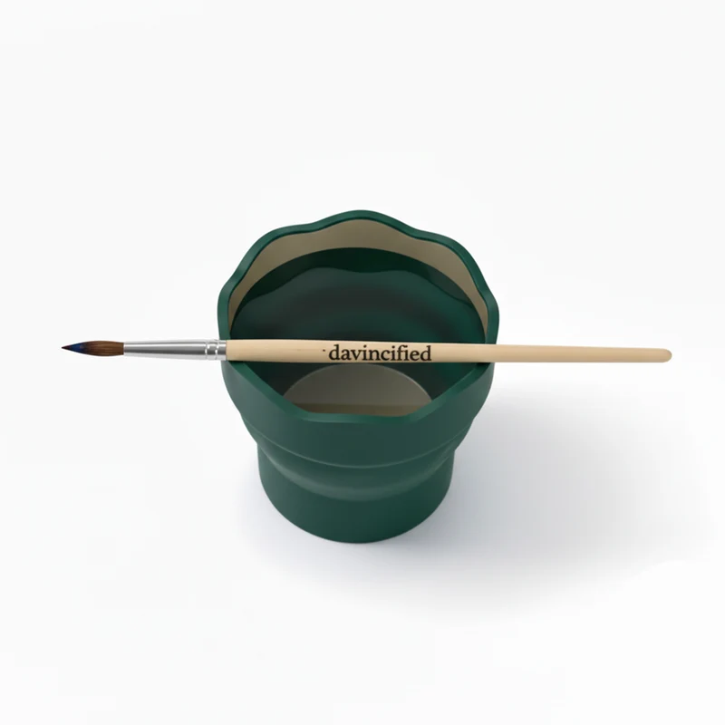 Collapsible Brush Cleaning Cup