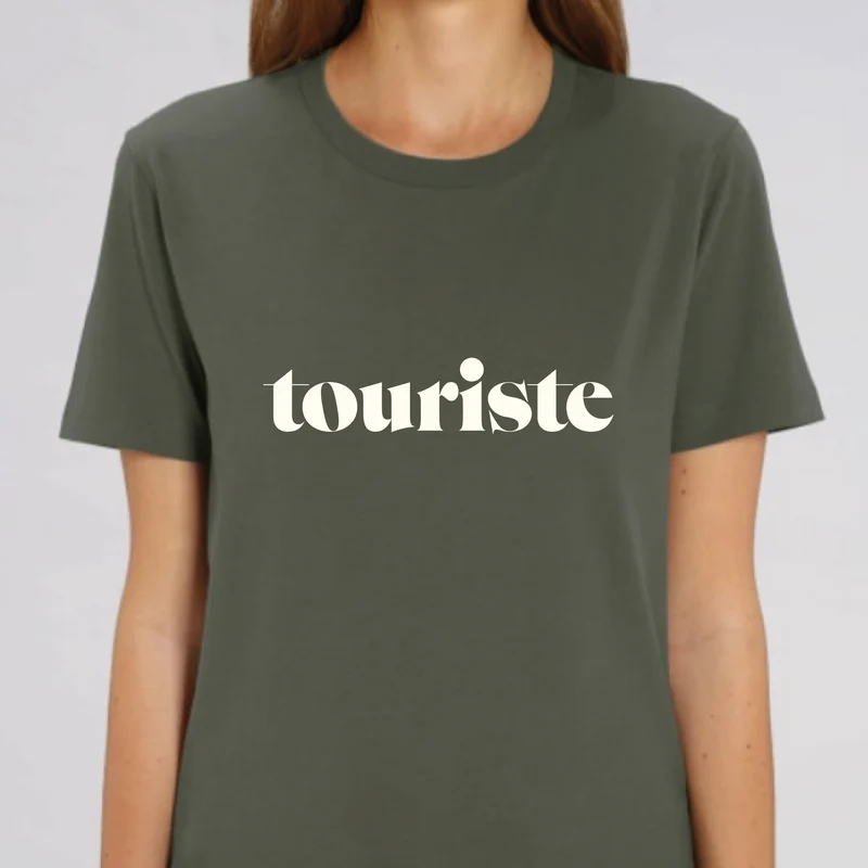 Tee-Shirt Touriste kaki