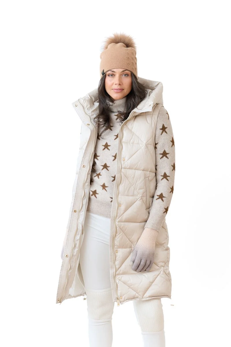 Berlin 2 in 1 long winter coat