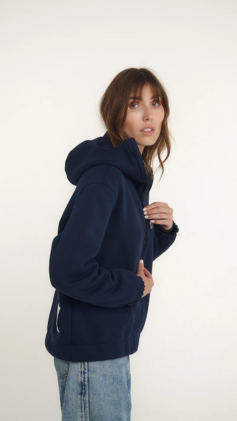 Sweat à cagoule molleton ANDREA 001.