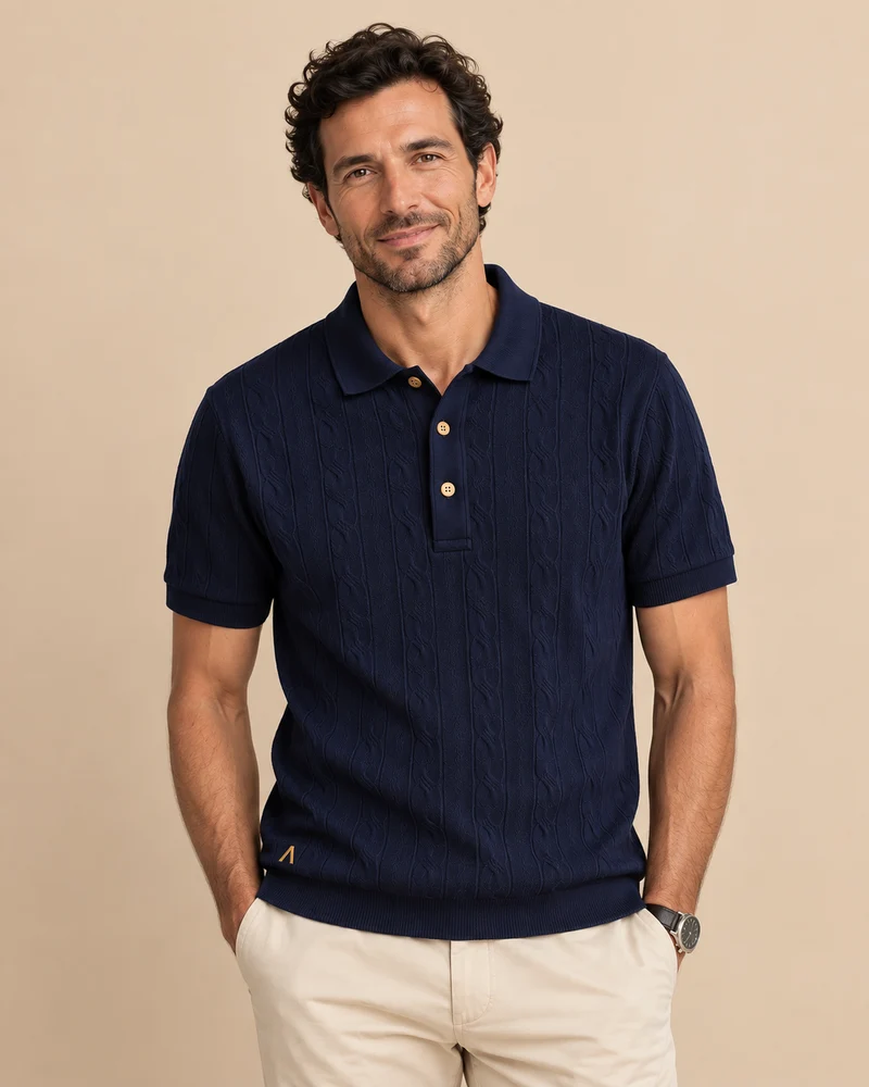 POLO TRICOT ARMAND | COTON BIO