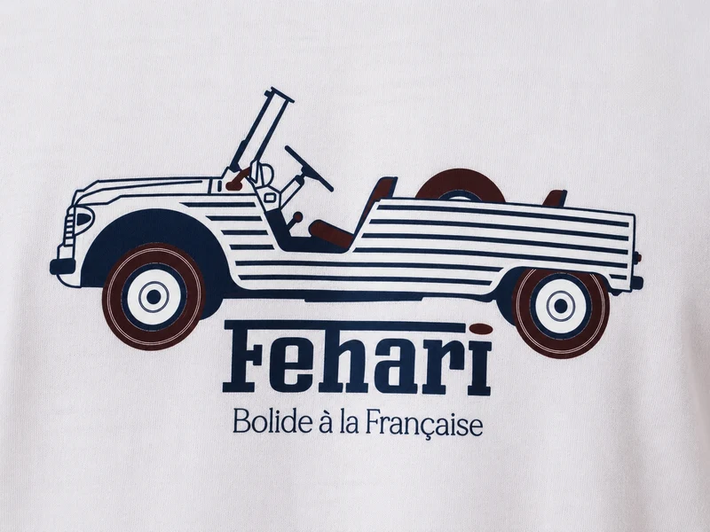 T-SHIRT MÉHARI BLANC | COTON BIO