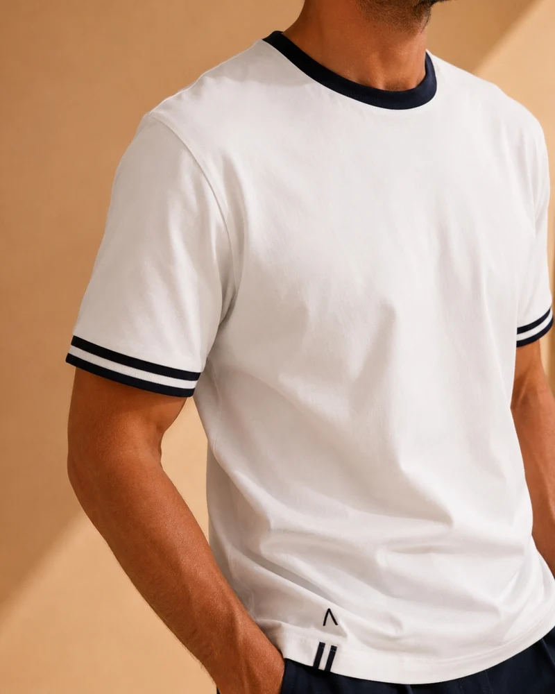 T-SHIRT ALBERT CRÈME | COTON BIO