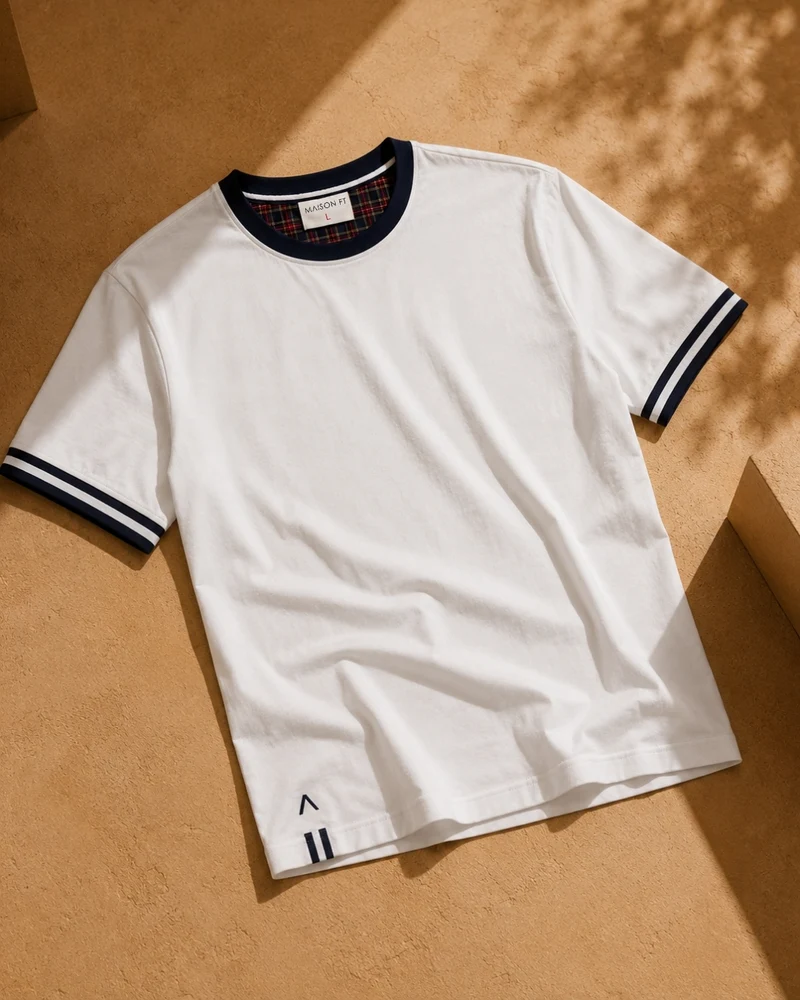 T-SHIRT ALBERT CRÈME | COTON BIO