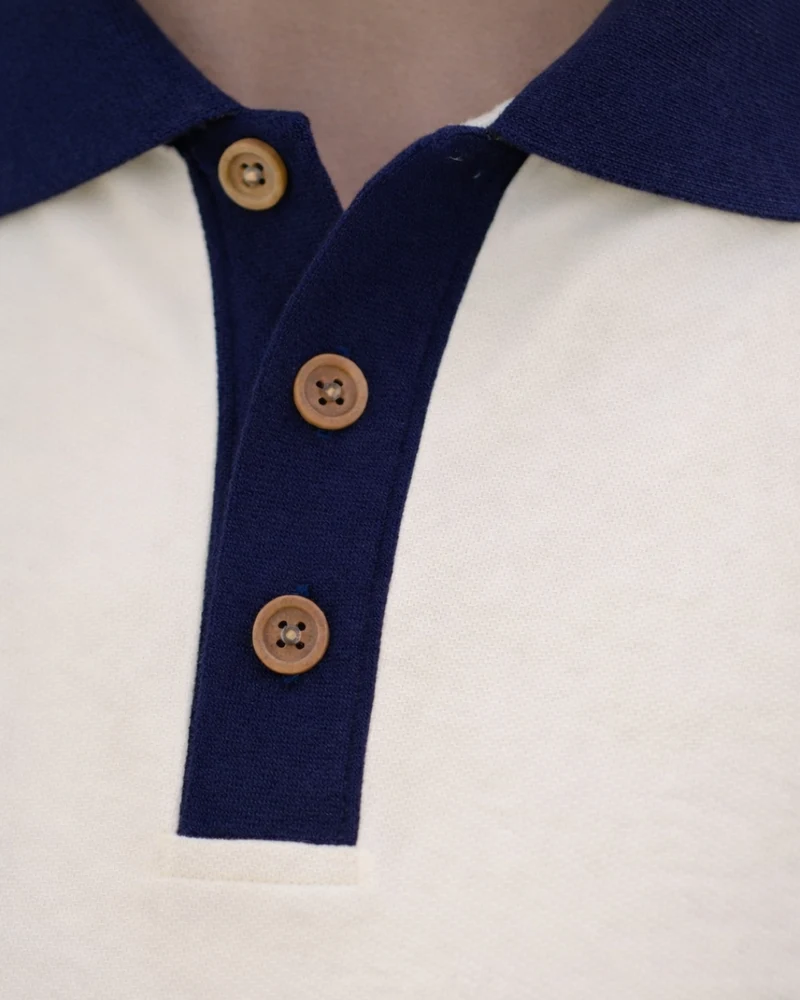 POLO RAYMOND CRÈME | COTON BIO