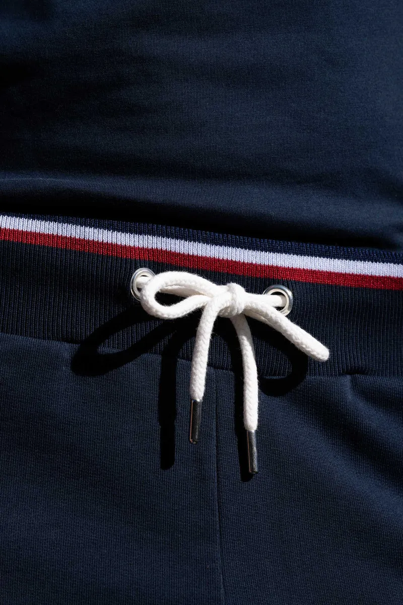 SHORT BLEU MARINE CÉLÉSTIN | COTON BIO