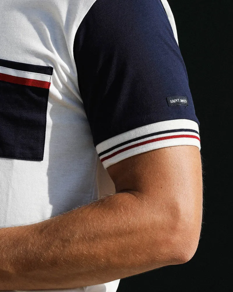 T-SHIRT ROCH | COTON BIO | SAINT JAMES X MAISON FT