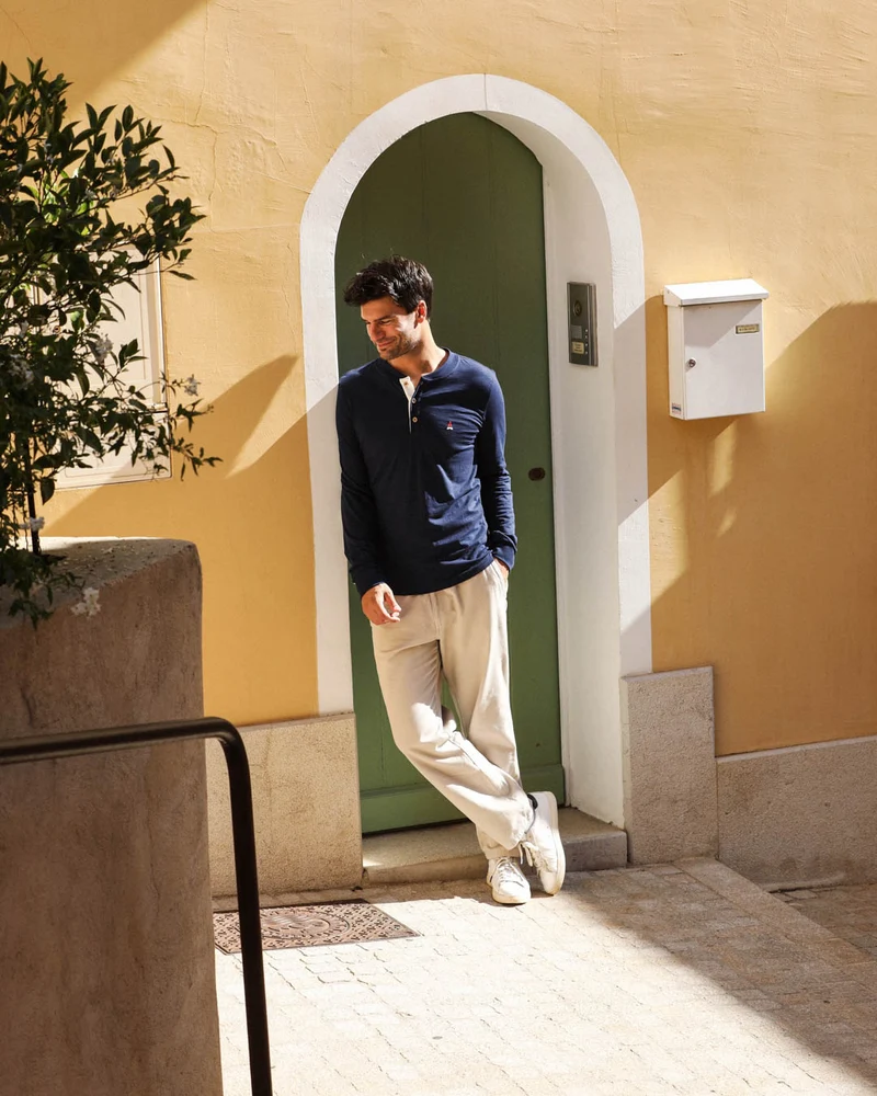 HENLEY BATISTIN | COTON BIO | SAINT JAMES X MAISON FT