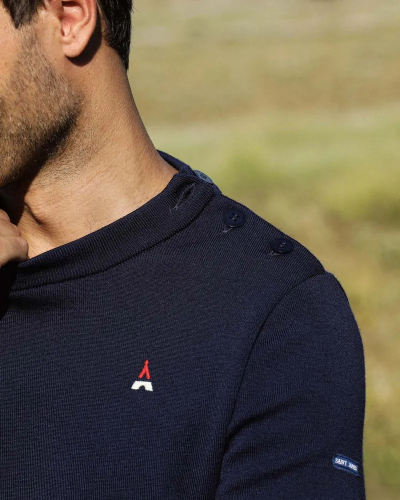 PULL PHILIBERT MADE IN FRANCE | LAINE MÉRINOS | MAISON FT X SAINT JAMES