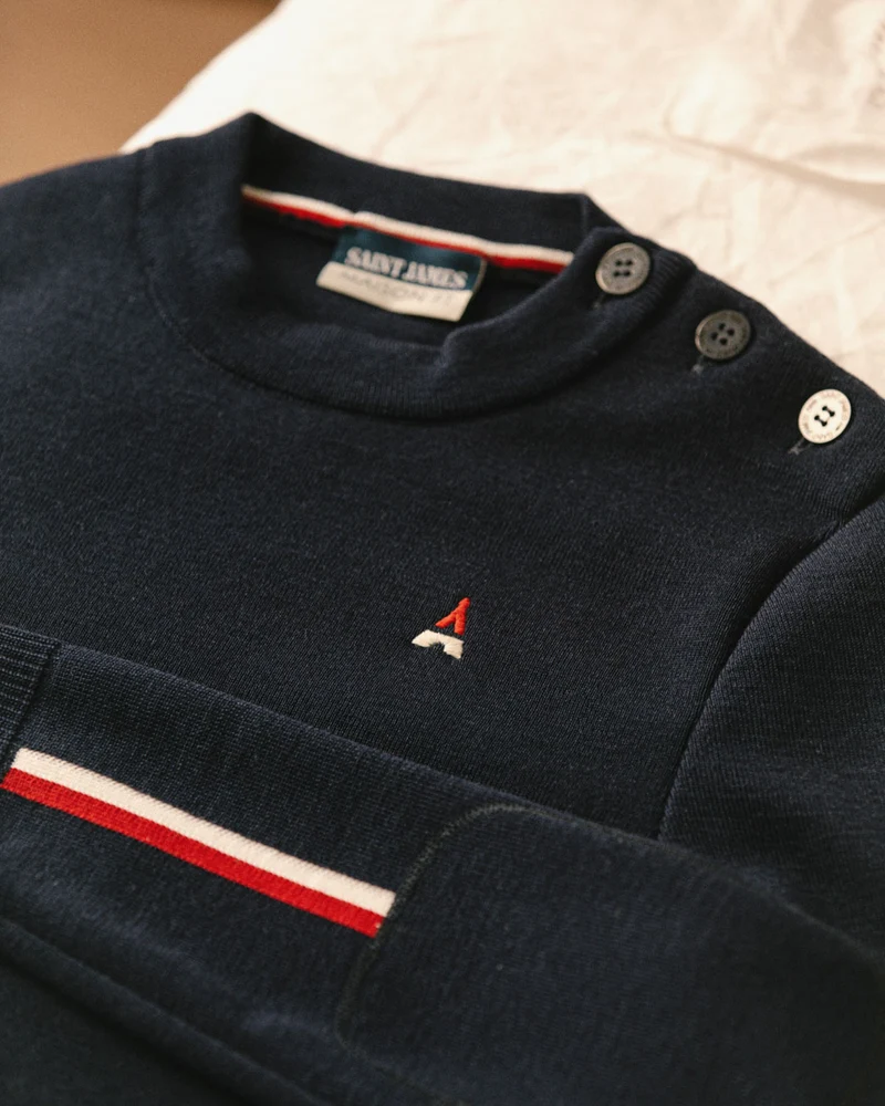 PULL PHILIBERT MADE IN FRANCE | LAINE MÉRINOS | MAISON FT X SAINT JAMES