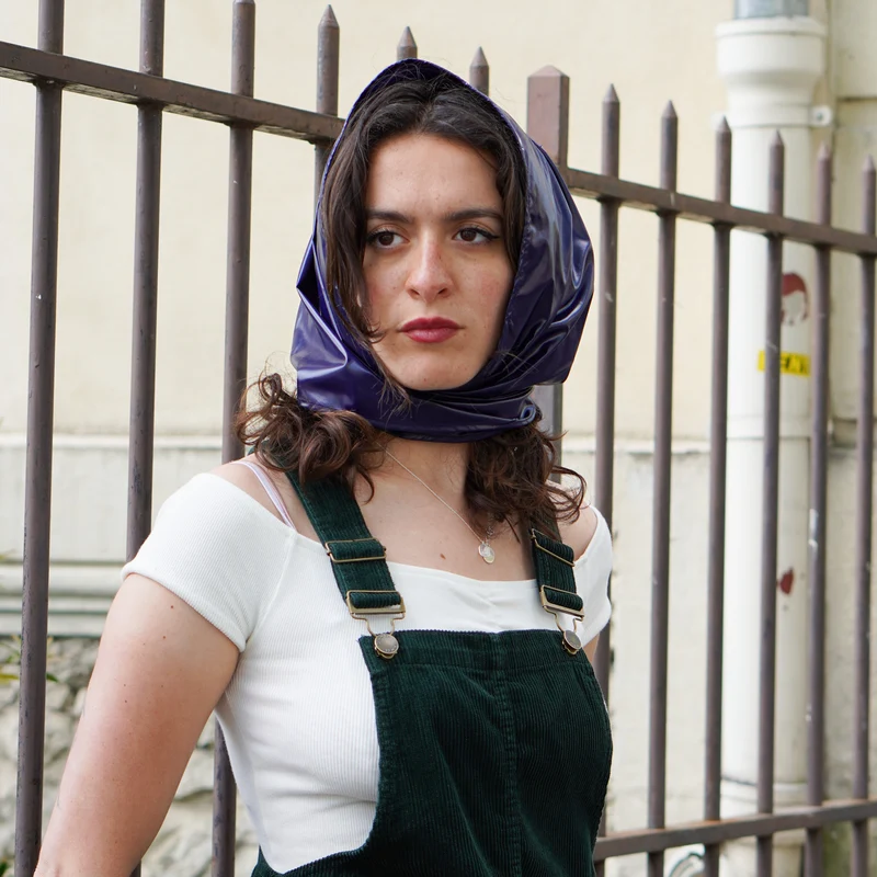 FOULARD BLEU MARINE