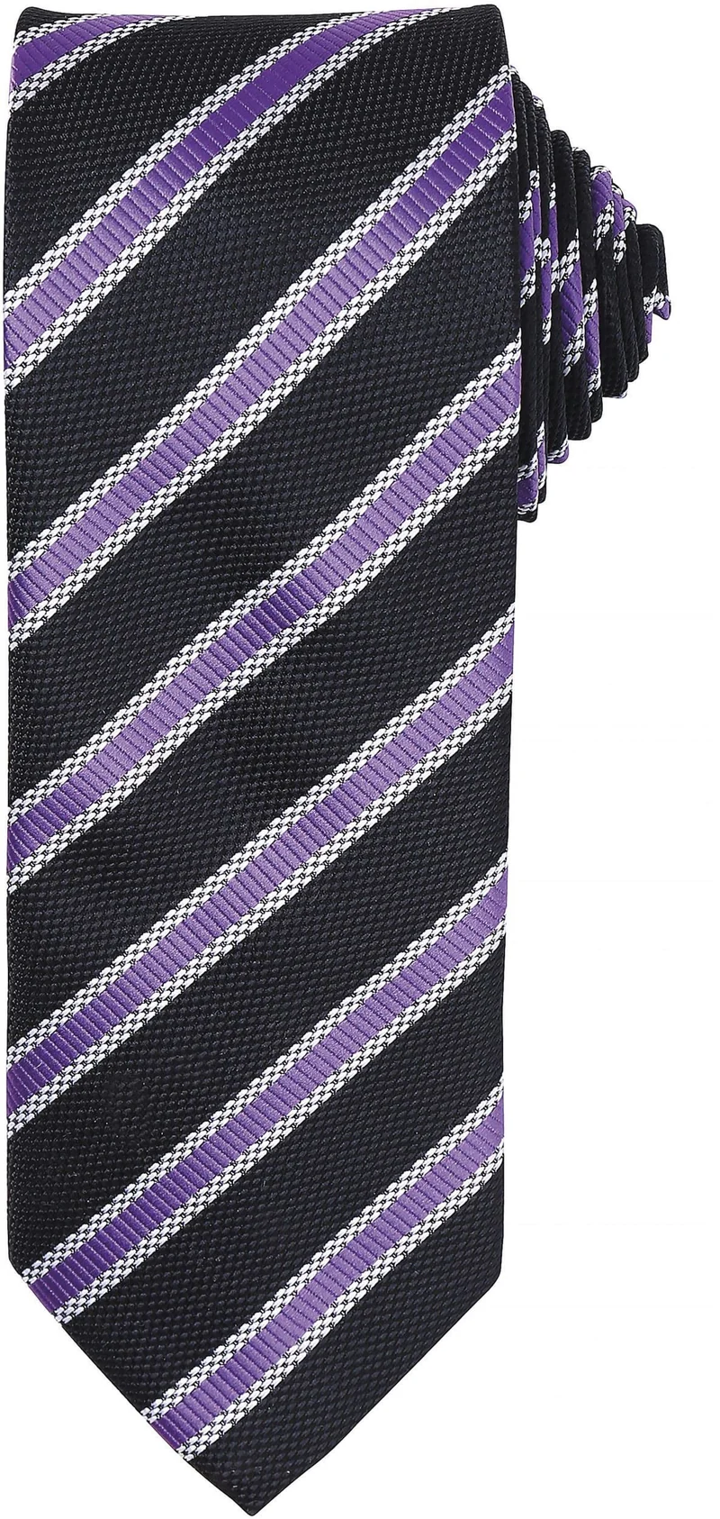 PR783 - Cravate rayée "Waffle"