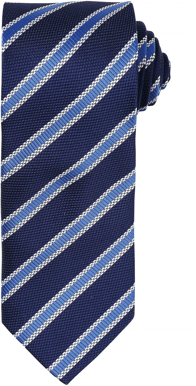 PR783 - Cravate rayée "Waffle"