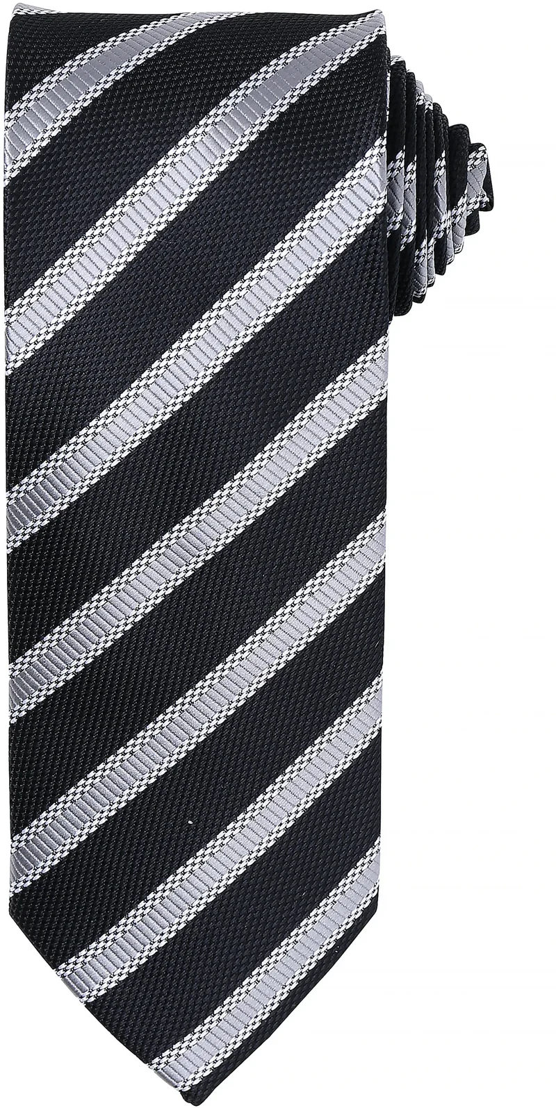 PR783 - Cravate rayée "Waffle"