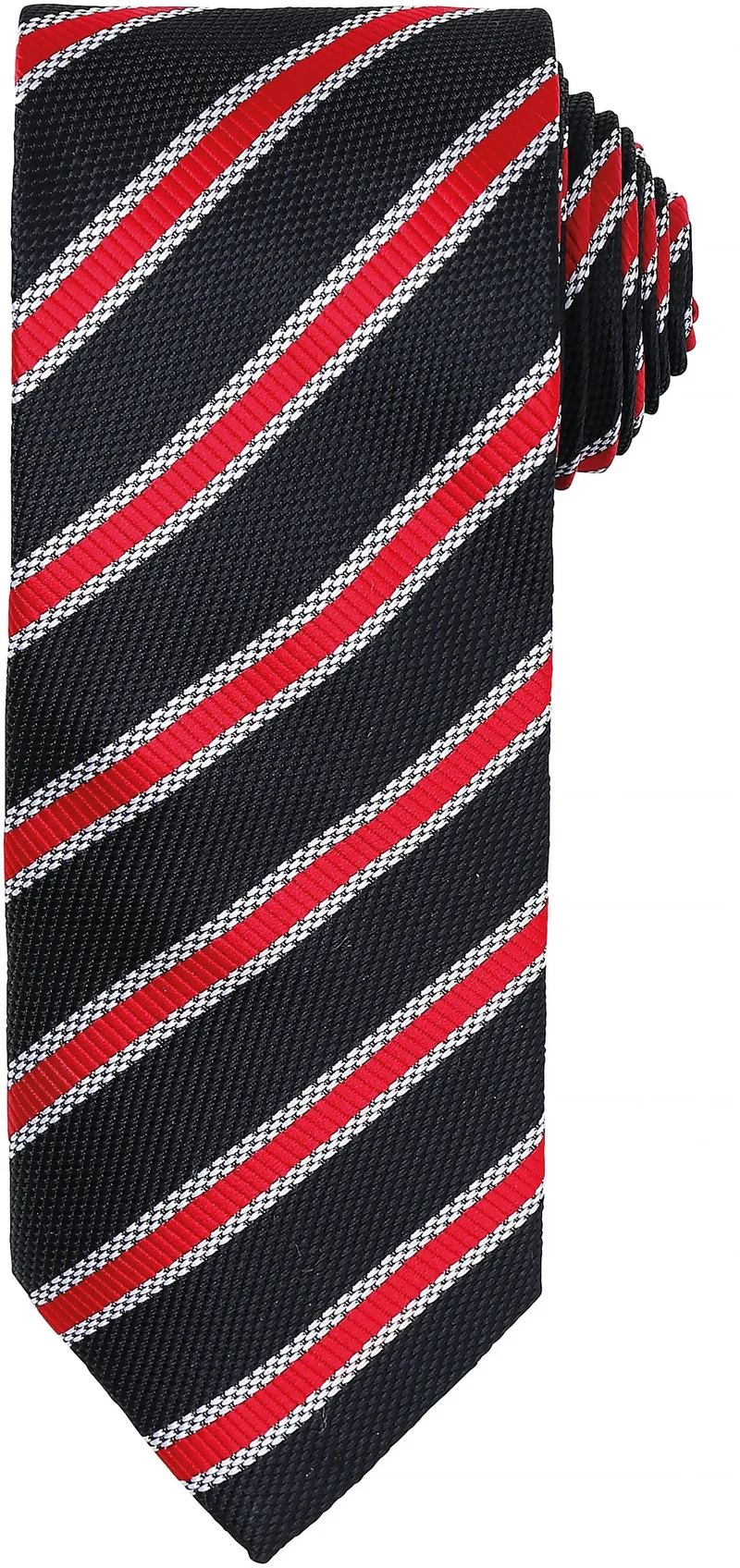 PR783 - Cravate rayée "Waffle"