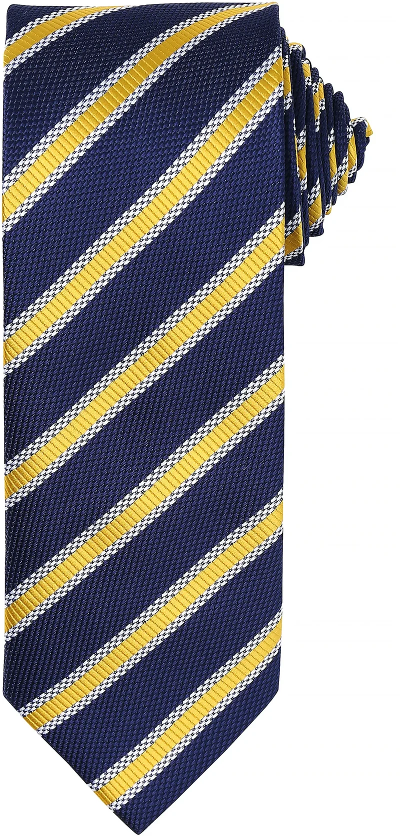 PR783 - Cravate rayée "Waffle"