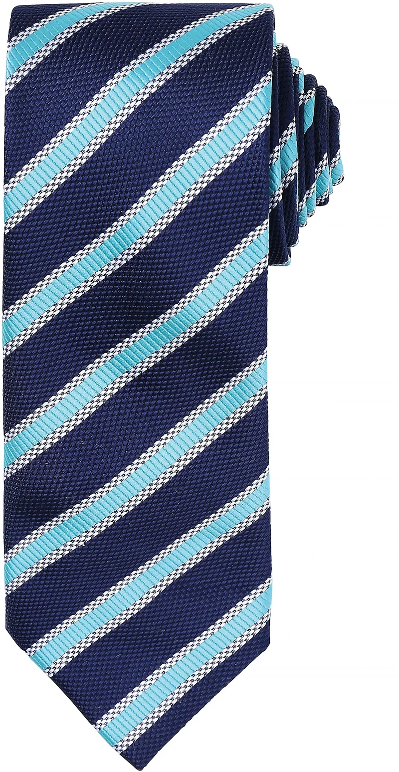 PR783 - Cravate rayée "Waffle"