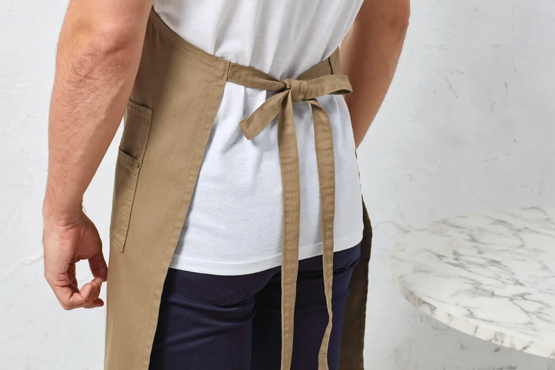 PR132 - Tablier à bavette "Chino"