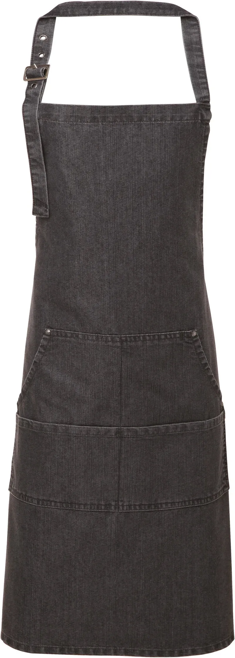 PR126 - Tablier à bavette "Denim"