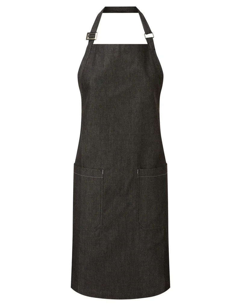 PR113 - Tablier en denim biologique et commerce équitable