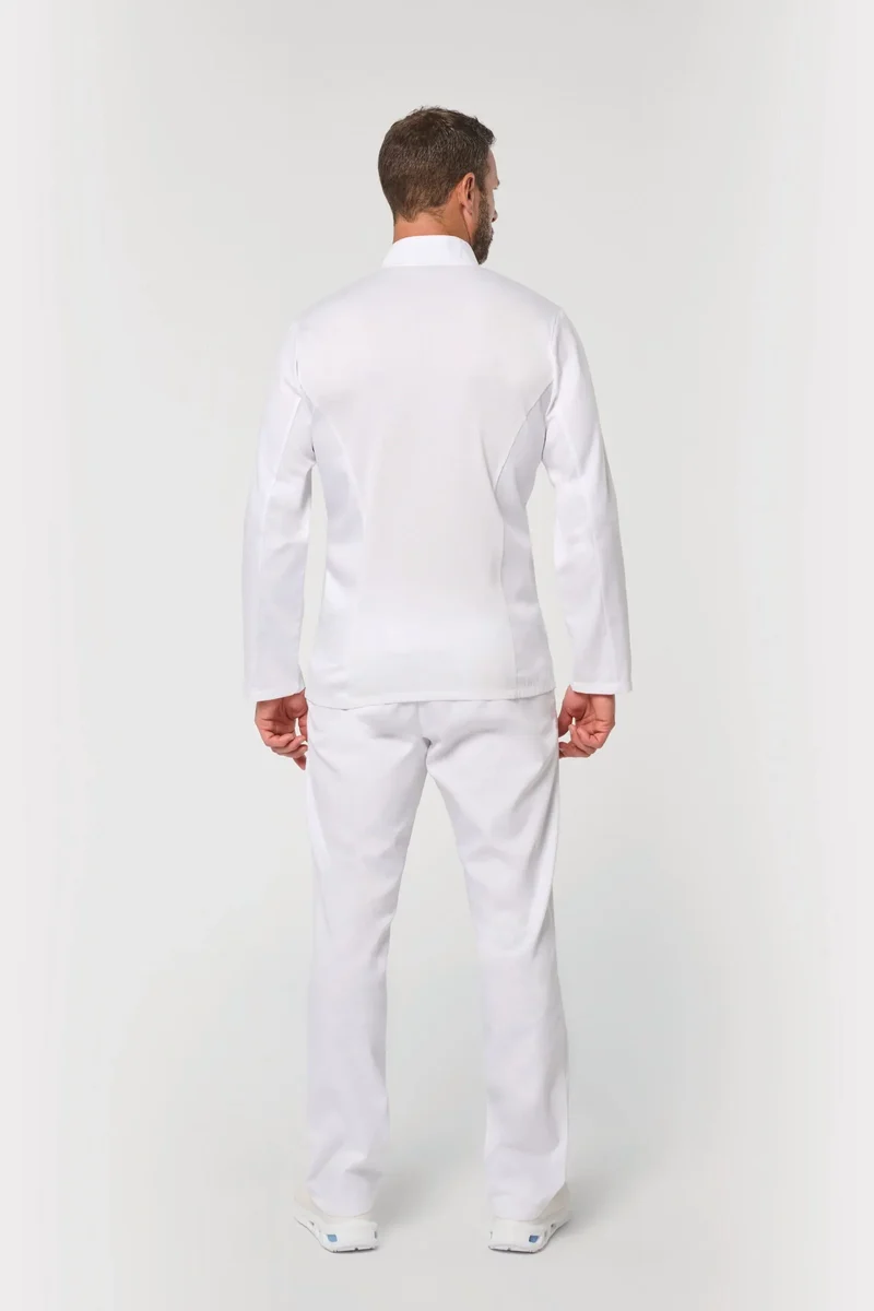 WK511 - Veste de cuisine écoresponsable et respirante manches longues unisexe