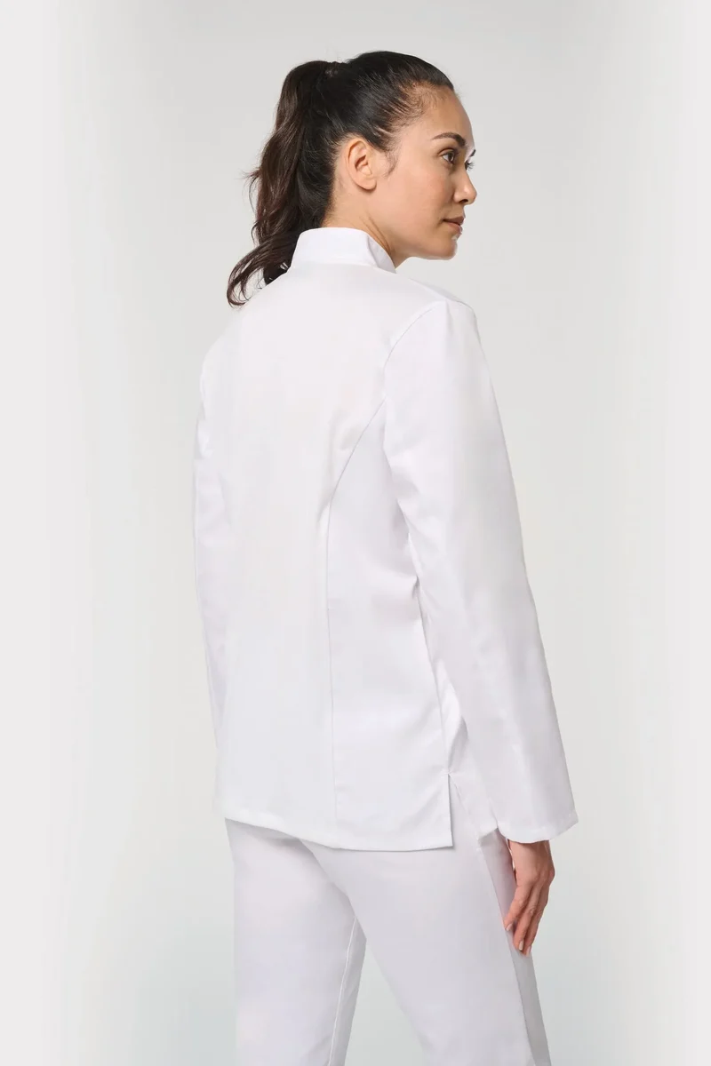 WK511 - Veste de cuisine écoresponsable et respirante manches longues unisexe