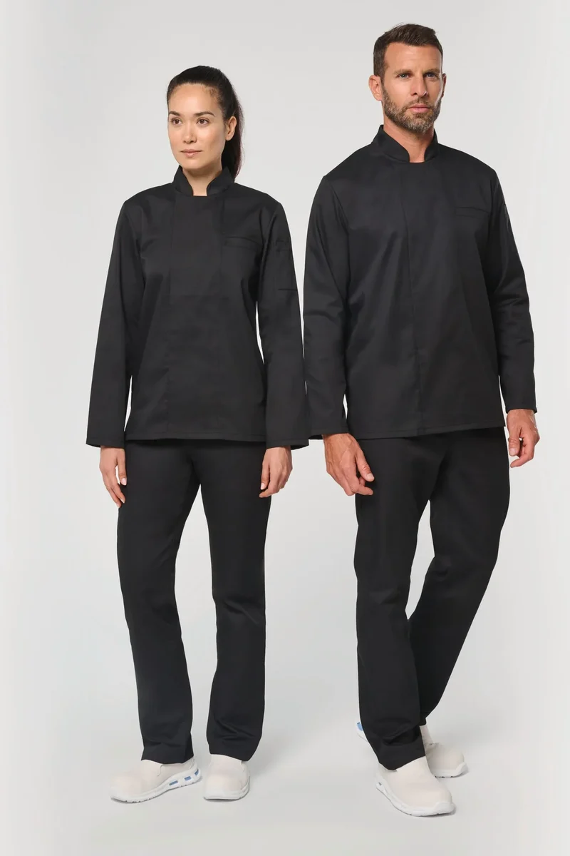 WK510 - Veste de cuisine écoresponsable manches longues unisexe