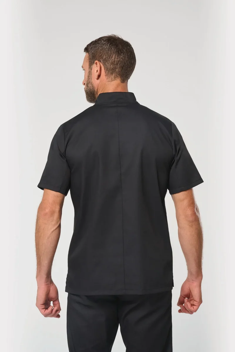 WK500 - Veste de cuisine écoresponsable manches courtes unisexe