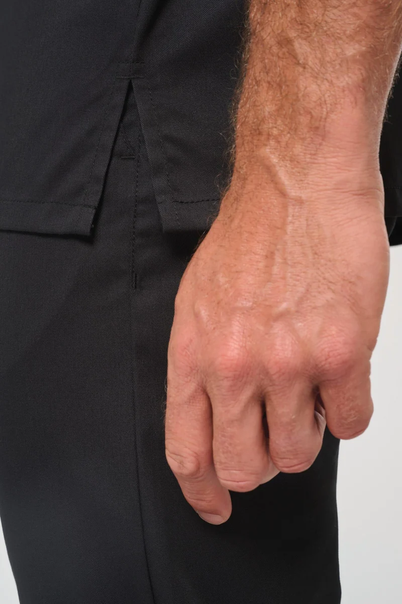 WK500 - Veste de cuisine écoresponsable manches courtes unisexe