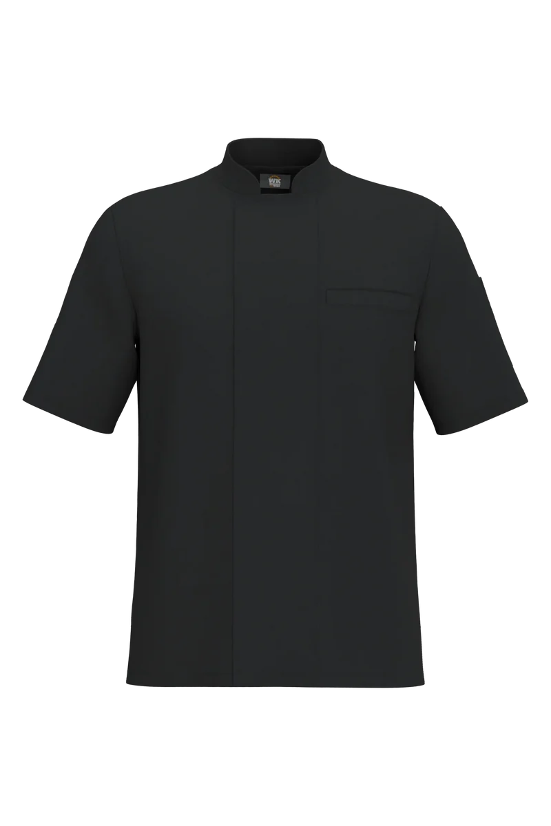 WK500 - Veste de cuisine écoresponsable manches courtes unisexe