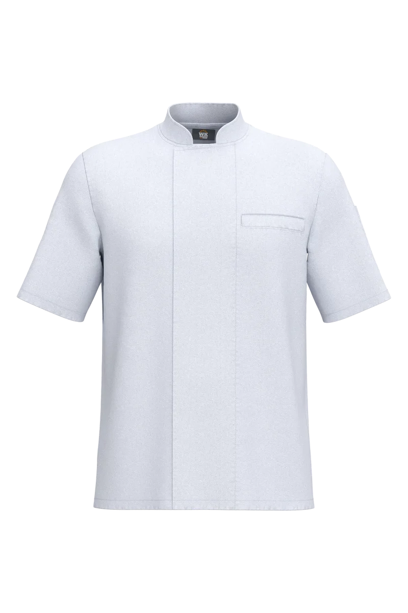 WK500 - Veste de cuisine écoresponsable manches courtes unisexe