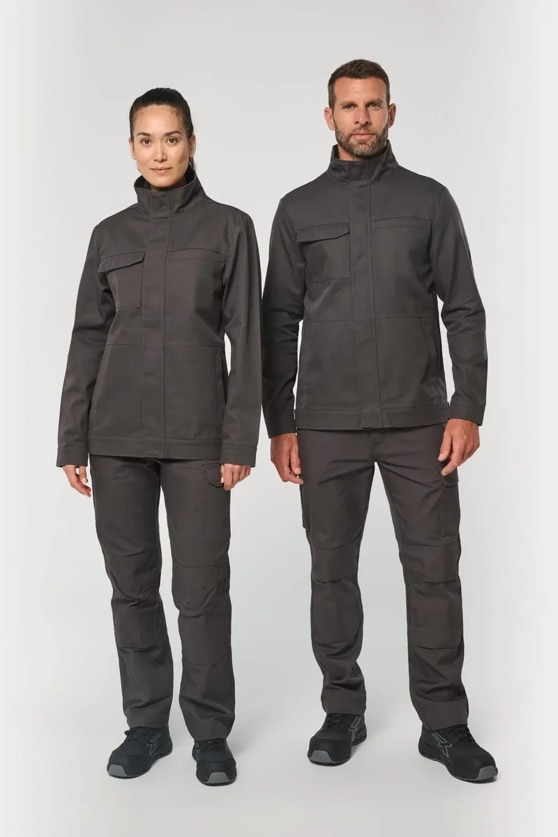WK640 - Veste de travail sans métal unisexe