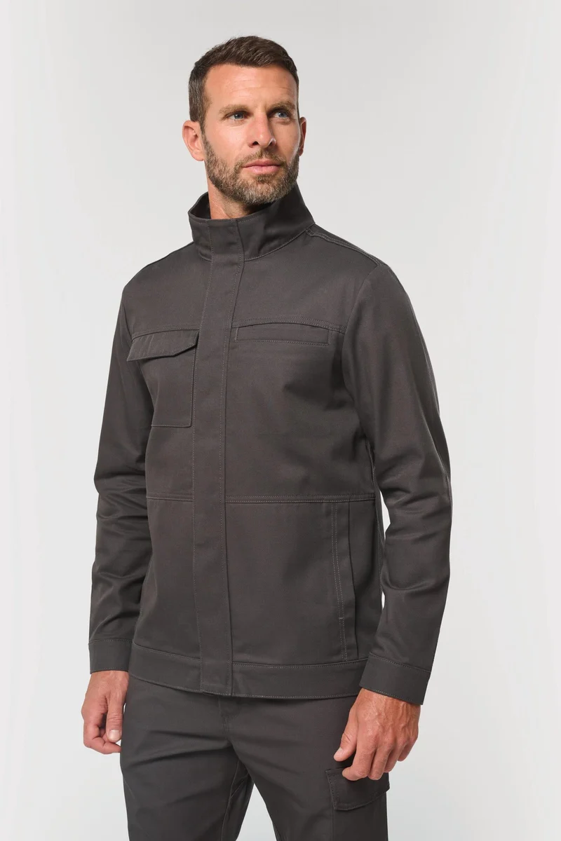 WK640 - Veste de travail sans métal unisexe