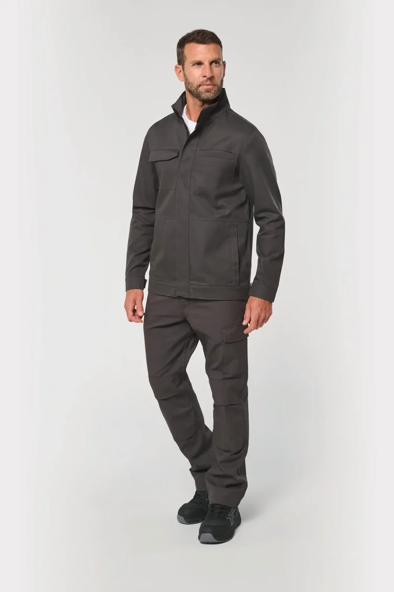 WK640 - Veste de travail sans métal unisexe