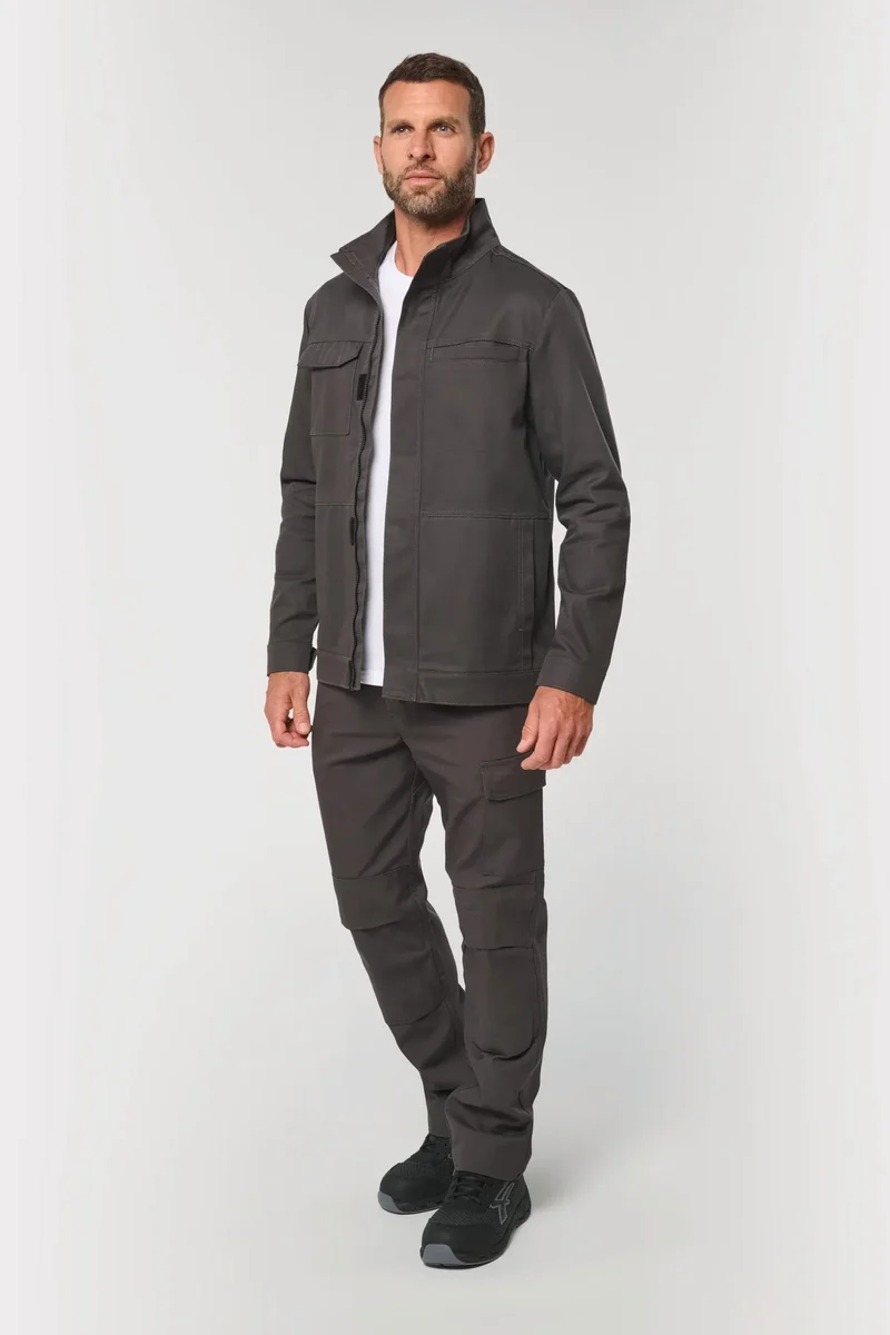 WK640 - Veste de travail sans métal unisexe