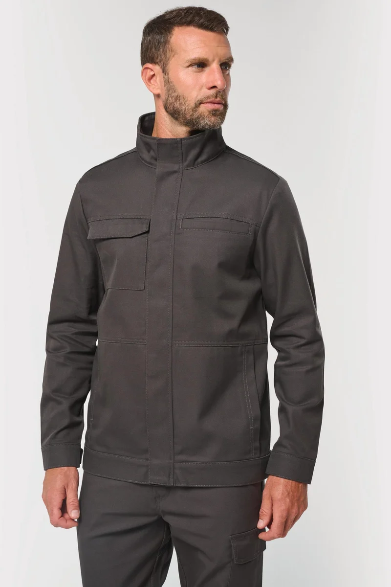 WK640 - Veste de travail sans métal unisexe