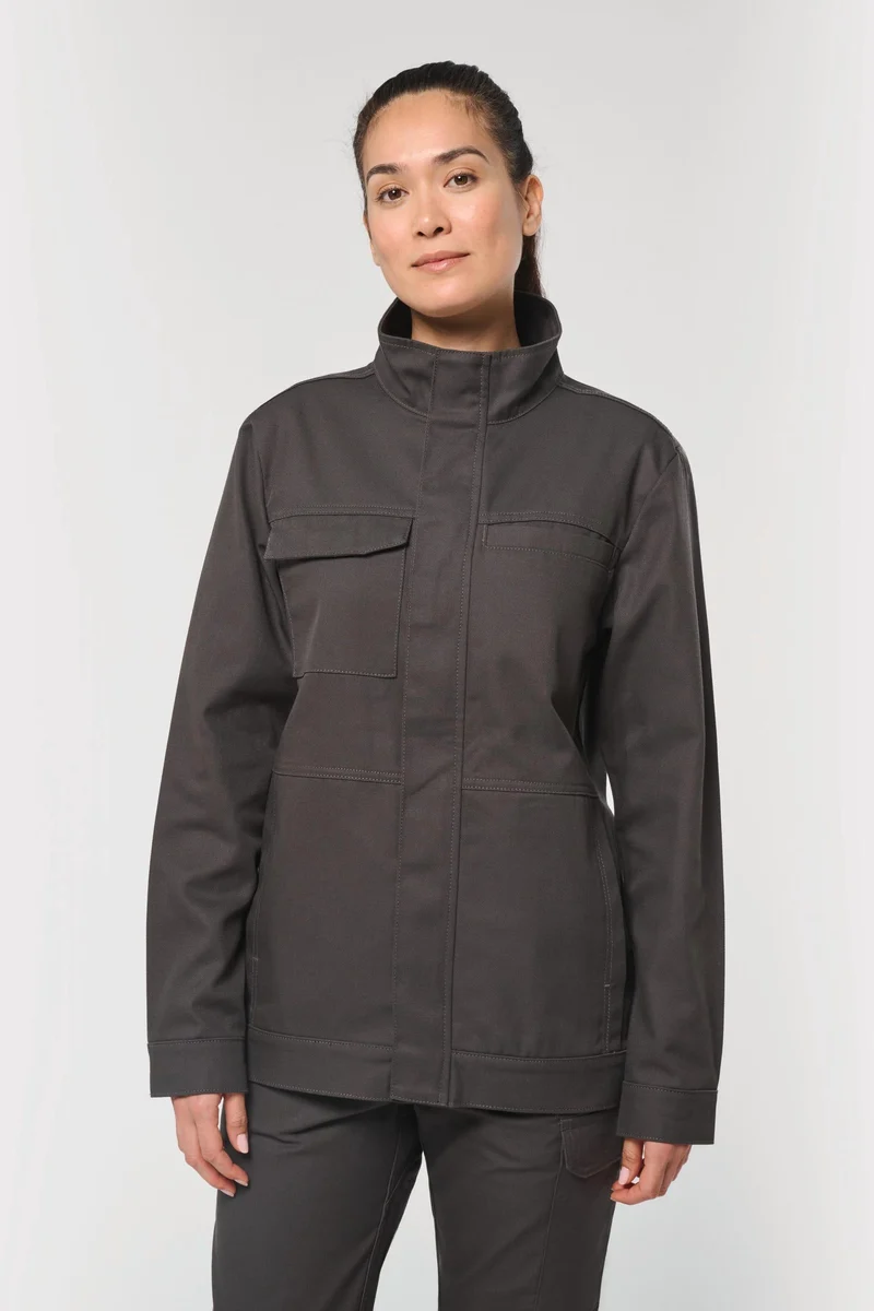 WK640 - Veste de travail sans métal unisexe