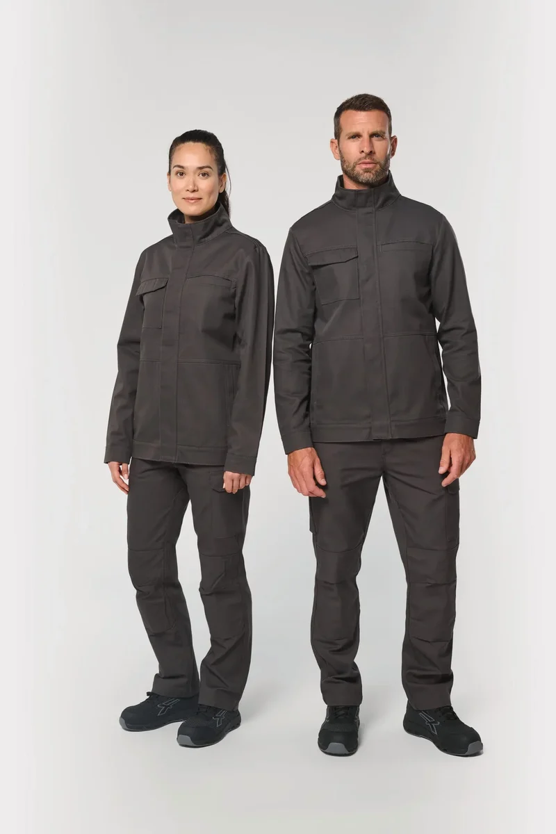 WK640 - Veste de travail sans métal unisexe